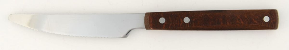 Rustik (Stainless, Wood) New French Solid Knife by Ikea Flatware-1