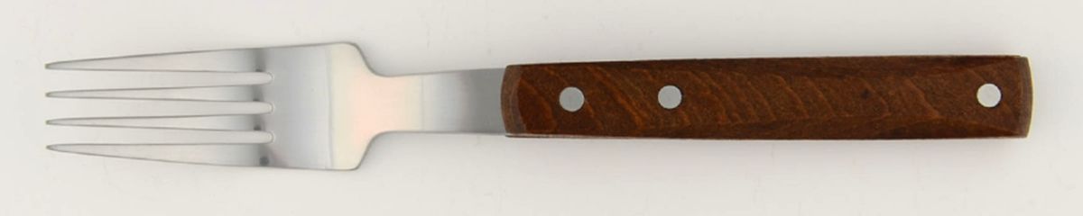 Rustik (Stainless, Wood) Fork by Ikea Flatware-1