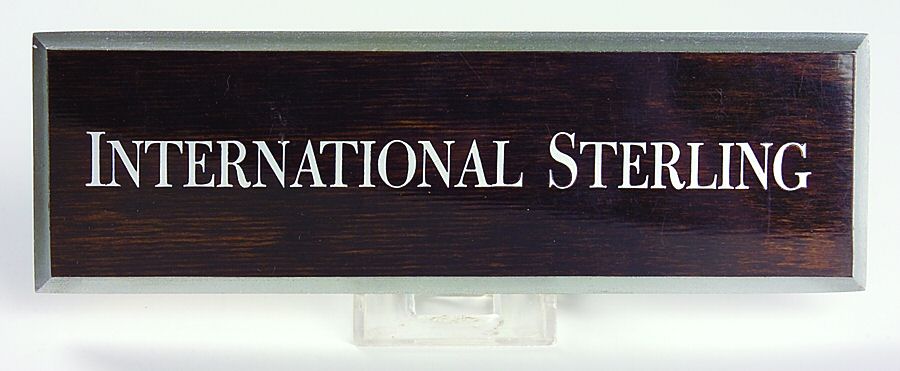 Advertising Signs Wood Advertising Sign by International Silver-1