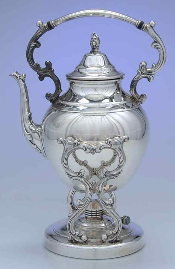 292 (Silverplate, Hollowware) Kettle, Stand & Burner by International Silver-1