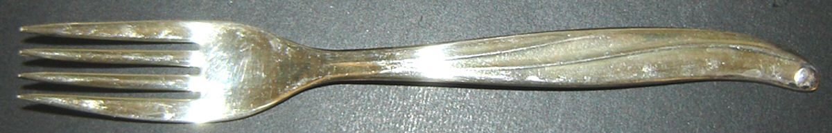 Trans-World Airlines (Stainless) Individual Salad Fork by International Silver-1