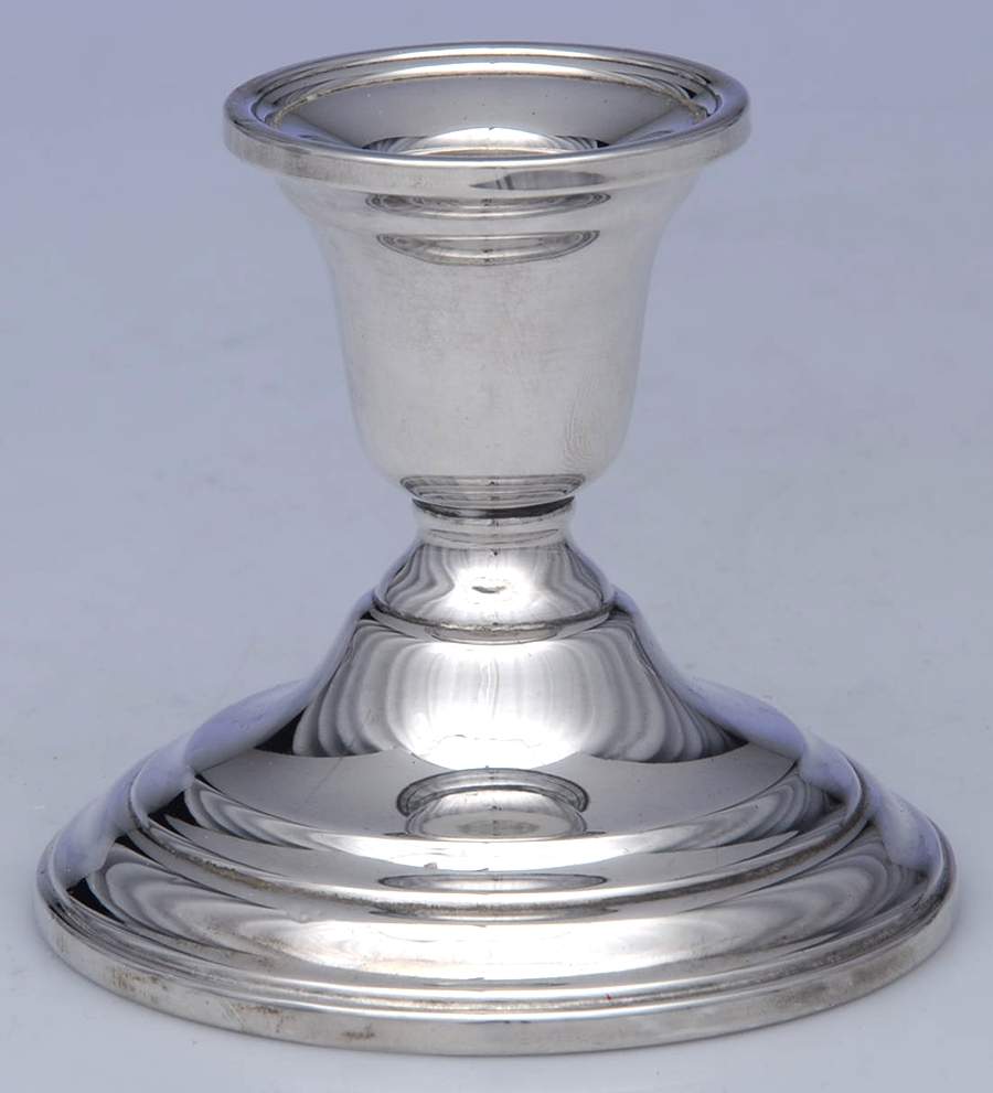 N231 (Sterling, Hollowware) Weighted Console Candleholder by International Silver-1