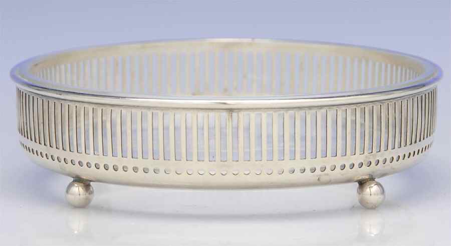C732 (Sterling, Hollowware) Wine Bottle Coaster by International Silver-1