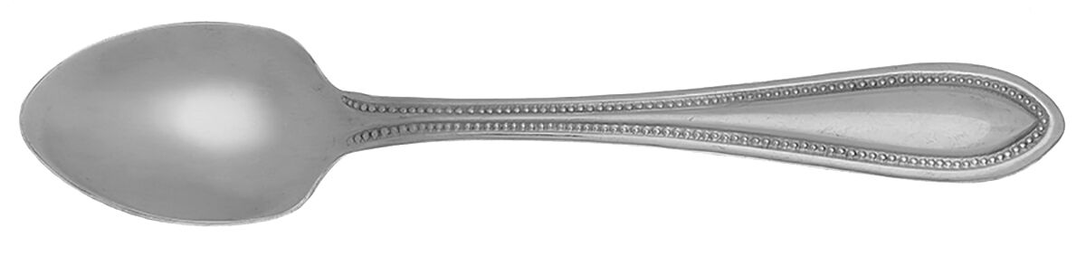 American Bead (Stainless, 18-0) Demitasse Spoon by International Silver-1