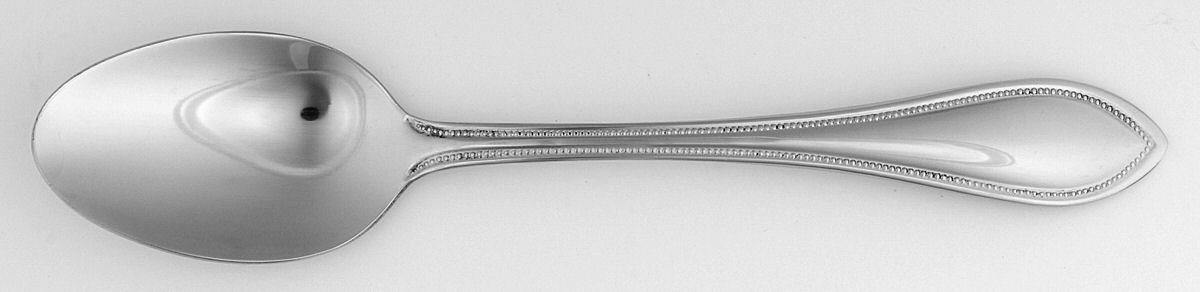 American Bead (Stainless, 18-0) Place/Oval Soup Spoon by International Silver-1