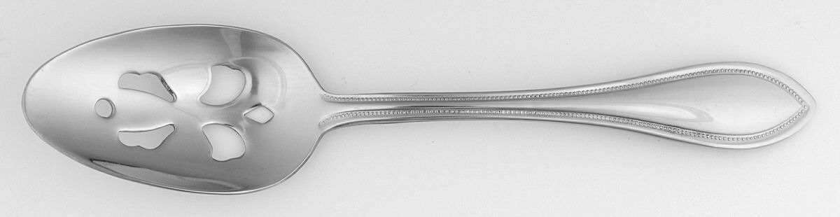 American Bead (Stainless, 18-0) Pierced Tablespoon (Serving Spoon) by International Silver-1