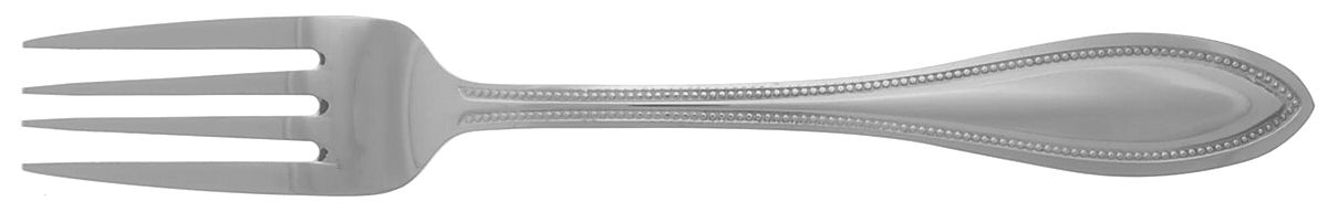 American Bead (Stainless, 18-0) Large Individual Salad Fork by International Silver-1