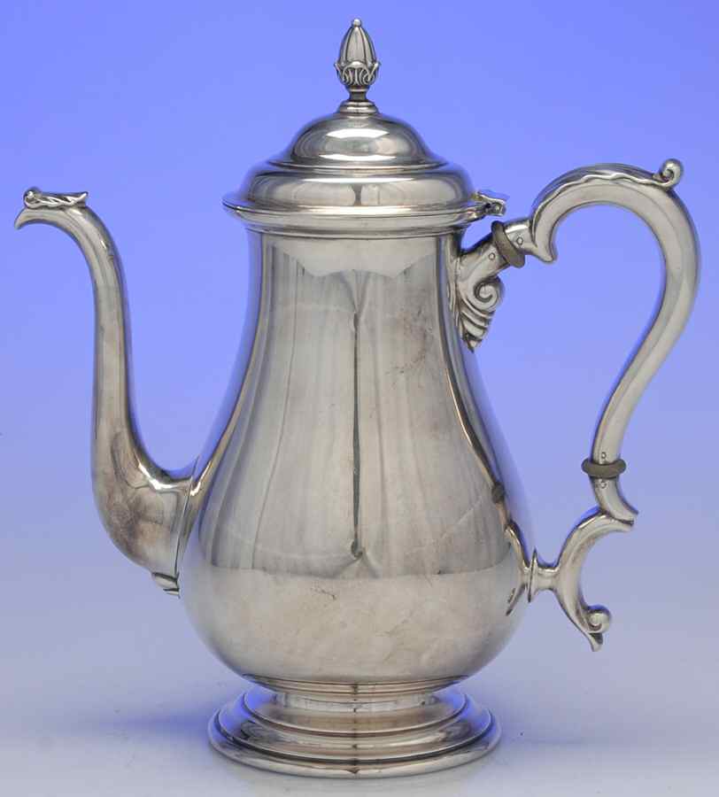 C348 (Sterling, Hollowware) Coffee Pot by International Silver-1