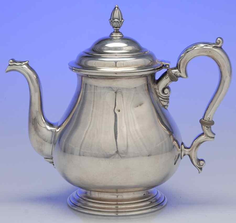 C348 (Sterling, Hollowware) Teapot by International Silver-1