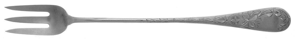 C Rogers One (Silverplate) Cocktail/Seafood Fork by International Silver-1