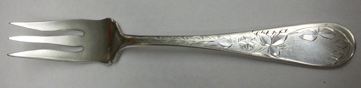 C Rogers One (Silverplate) Old Style Pickle Fork by International Silver-1