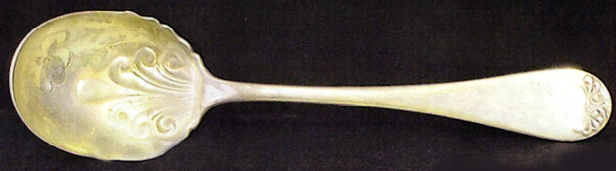 Spray (Silverplate, 1891) Sugar Spoon by International Silver-1
