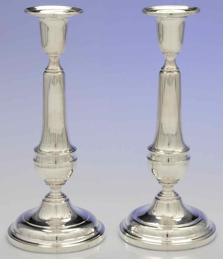 480 (Sterling, Hollowware) Pair of 10" Candlesticks by International Silver-1