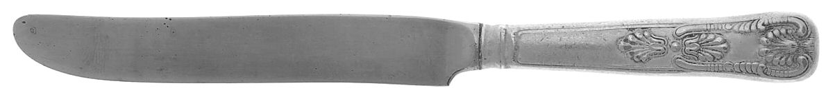 Naval (Silverplate, Kings Design) New French Hollow Knife by International Silver-1