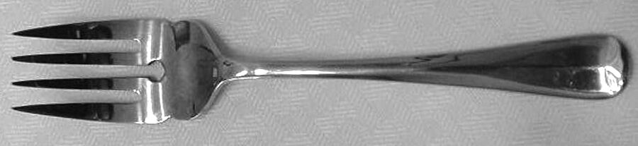 Queen Anne (Silverplate) Individual Salad Fork by Israel Freeman & Son Ltd-1