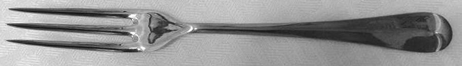 Queen Anne (Silverplate) Fork by Israel Freeman & Son Ltd-1