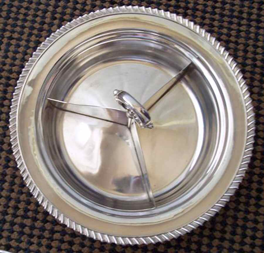 2221 (Silverplate, Hollowware) 3 Part Round Covered Casserole-No Lid by International Silver-1