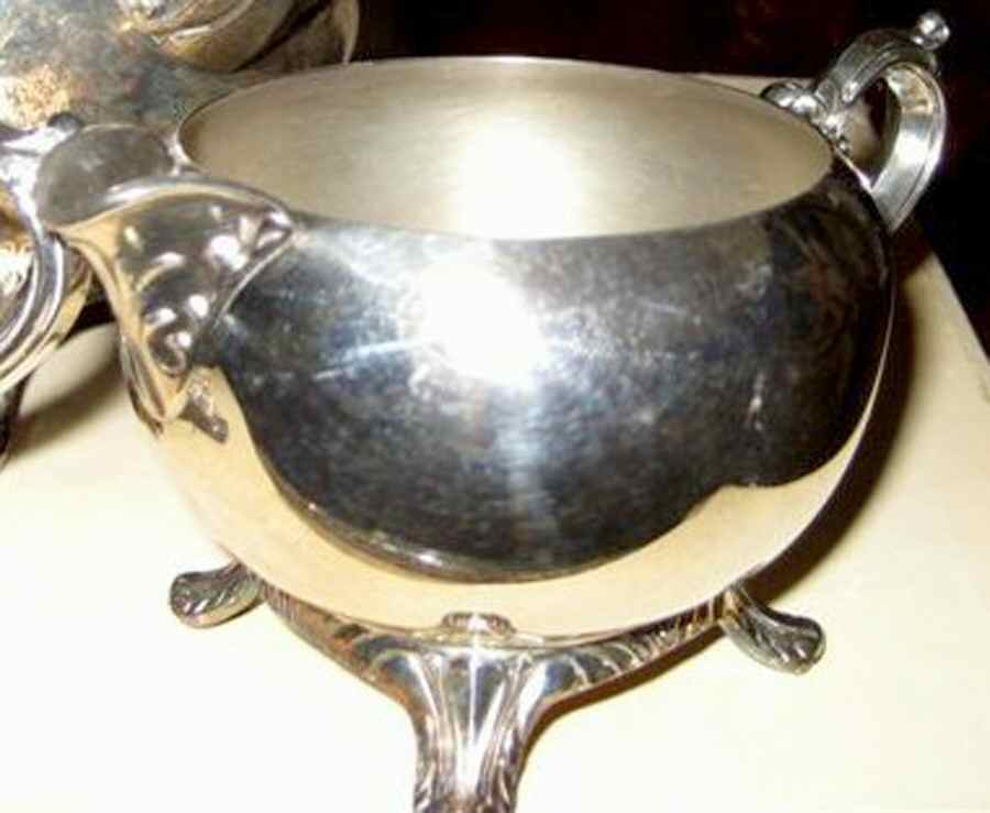 73-19 (Silverplate, Hollowware) Creamer by International Silver-1