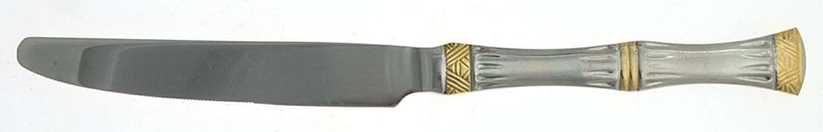 INS571G (Stainless, Gold Acct) New French Solid Knife by International Silver-1