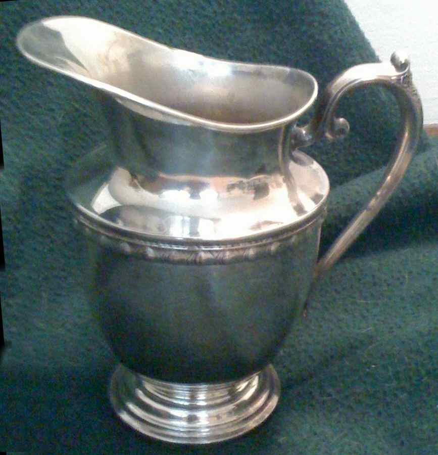 1717 (Silverplate, Hollowware) Silverplate Water Pitcher by International Silver-1