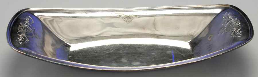 Adam (Silverplate, Hollowware) 12" Bread Tray by International Silver-1