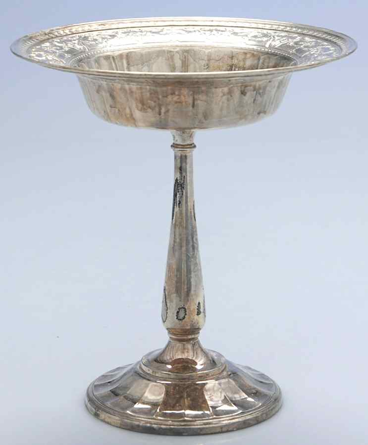 2925 (Silverplate, Hollowware) Round Compote (Height X Width) by International Silver-1