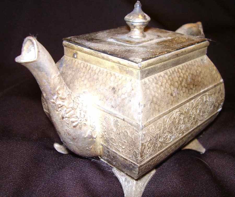 1404 (Silverplate, Hollowware) Teapot by International Silver-1