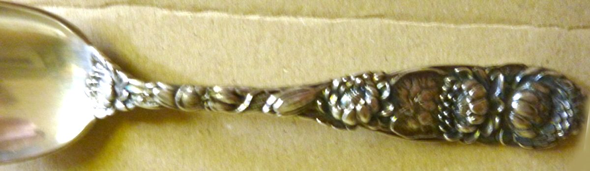 Flower of the Month (Sterling) Teaspoon by International Silver-1