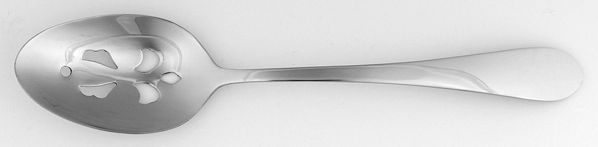 Berkeley (Stainless) Pierced Tablespoon (Serving Spoon) by International Silver-1