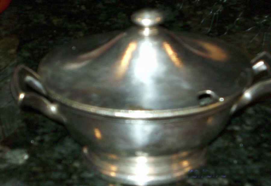 07c (Silverplate, Hollowware) Sugar Bowl & Lid by International Silver-1
