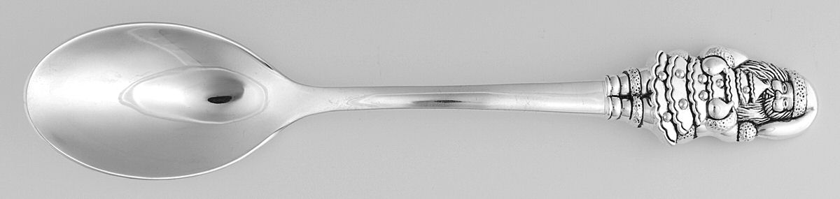 INS536 (Silverplate) Solid Serving Spoon by International Silver-1