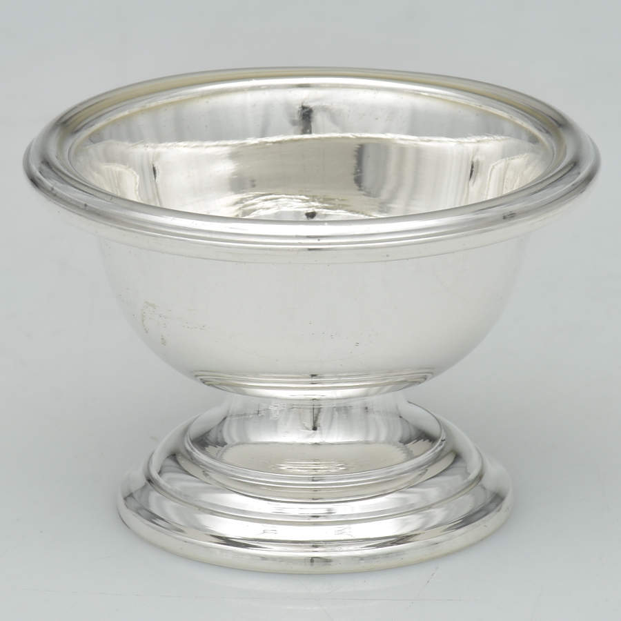 S106-1 (Sterling, Hollowware) Master Open Salt by International Silver-1