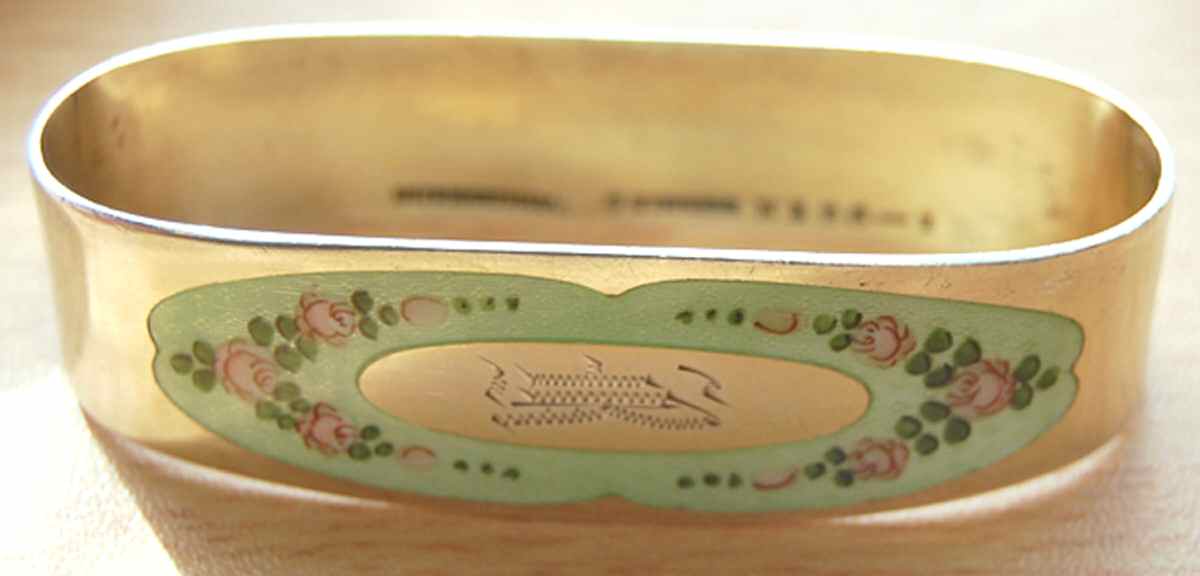 N126-1 (Sterling, Hollowware) Napkin Ring by International Silver-1