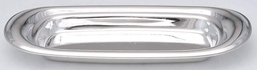 987 (Silverplate, Hollowware) 1/4 Pound Butter No Lid by International Silver-1