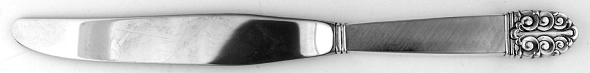 Northern Lights (Sterling, 1946, Burnished) Modern Hollow Knife by International Silver-1