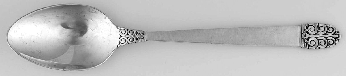 Northern Lights (Sterling, 1946, Burnished) Teaspoon by International Silver-1