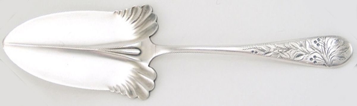 Holmes&Edwards Two Large Solid Pie Knife by International Silver-1