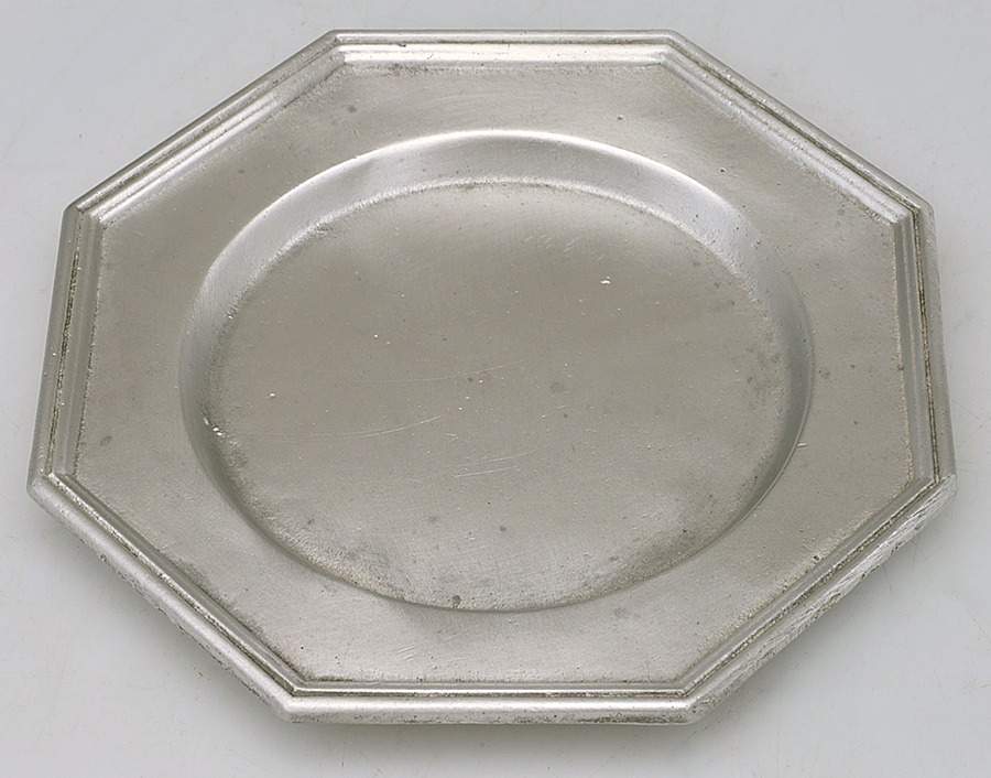 INS545 (Pewter, Hollowware) Bread and Butter Plate by International Silver-1