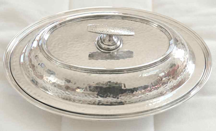 2215 (Silverplate, Hollowware) Oval Covered Vegetable by International Silver-1