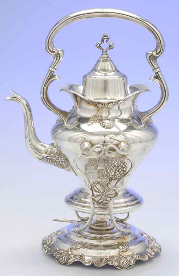 2685 (Silverplate, Hollowware) Kettle, Stand & Burner by International Silver-1