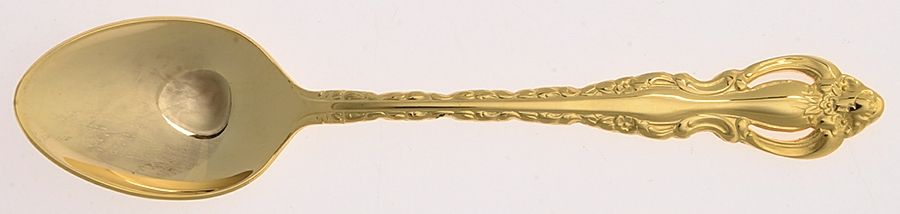 INS547 (Gold Electroplate) Teaspoon by International Silver-1