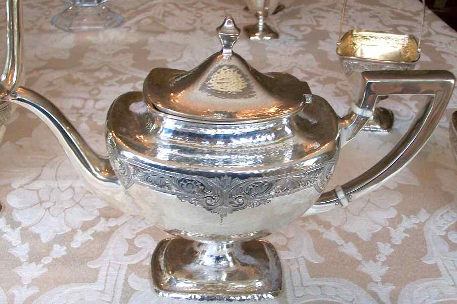 C1598 (Sterling, Hollowware) Teapot by International Silver-1