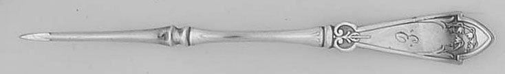 Princess (Silverplate, 1879, No Monograms) Solid Nut Pick by International Silver-1