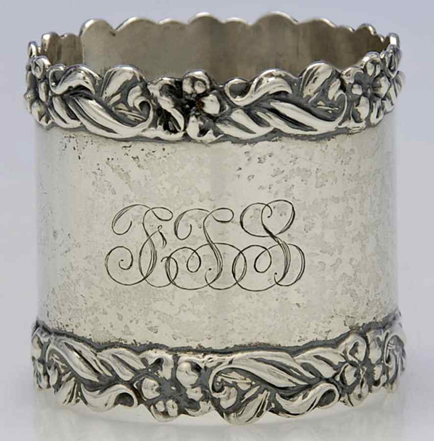 92 (Sterling, Hollowware) Napkin Ring by International Silver-1