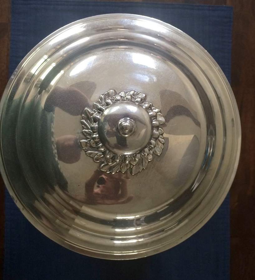 177 (Silverplate, Hollowware) Lid for Ice Bucket by International Silver-1