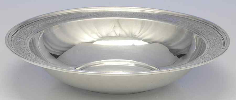 1744A (Sterling, Hollowware) 11" Round Vegetable by International Silver-1