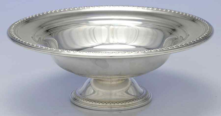 4031 (Sterling, Hollowware) Weighted Round Compote (Height X Width) by International Silver-1