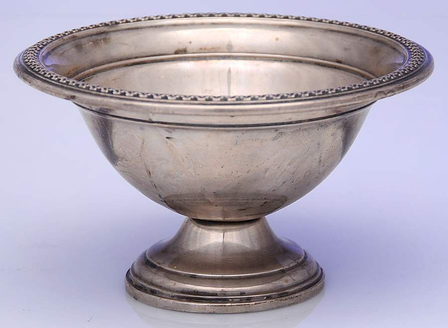 4031 (Sterling, Hollowware) Weighted Round Compote (Height X Width) by International Silver-1
