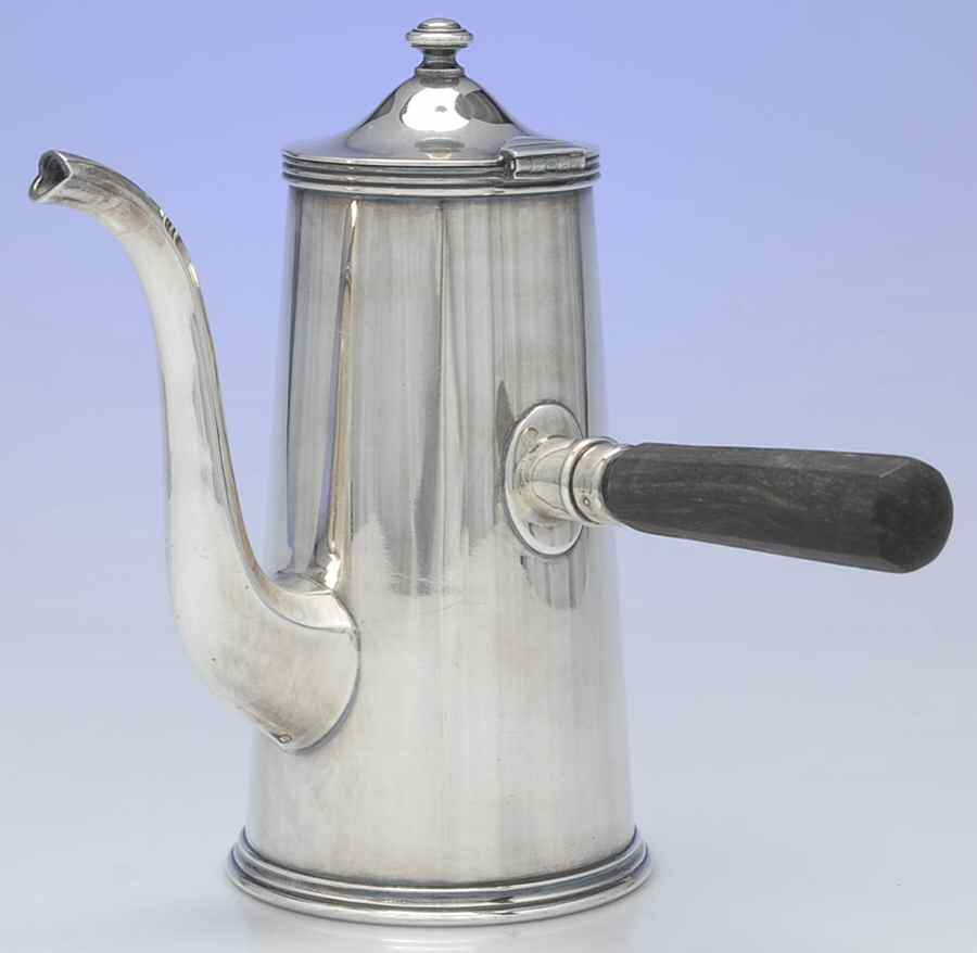SE0307 (Silverplate, Hollowware) Silverplate Chocolate Pot by International Silver-1
