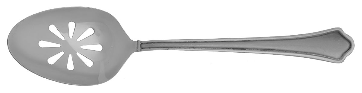 Capri Frost (Stainless) Pierced Tablespoon (Serving Spoon) by International Silver-1